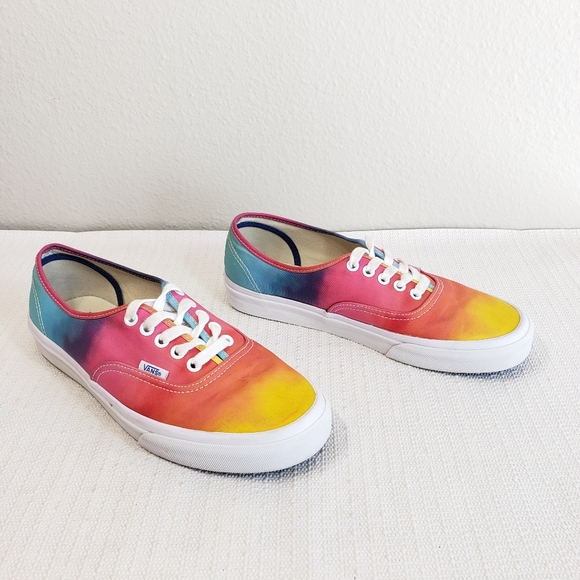 Vans Shoes - VANS Rainbow Tie Dye Sneakers Woman's 10 Mens 8.5